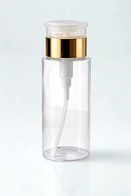 Gold Pump Bottle 150ml